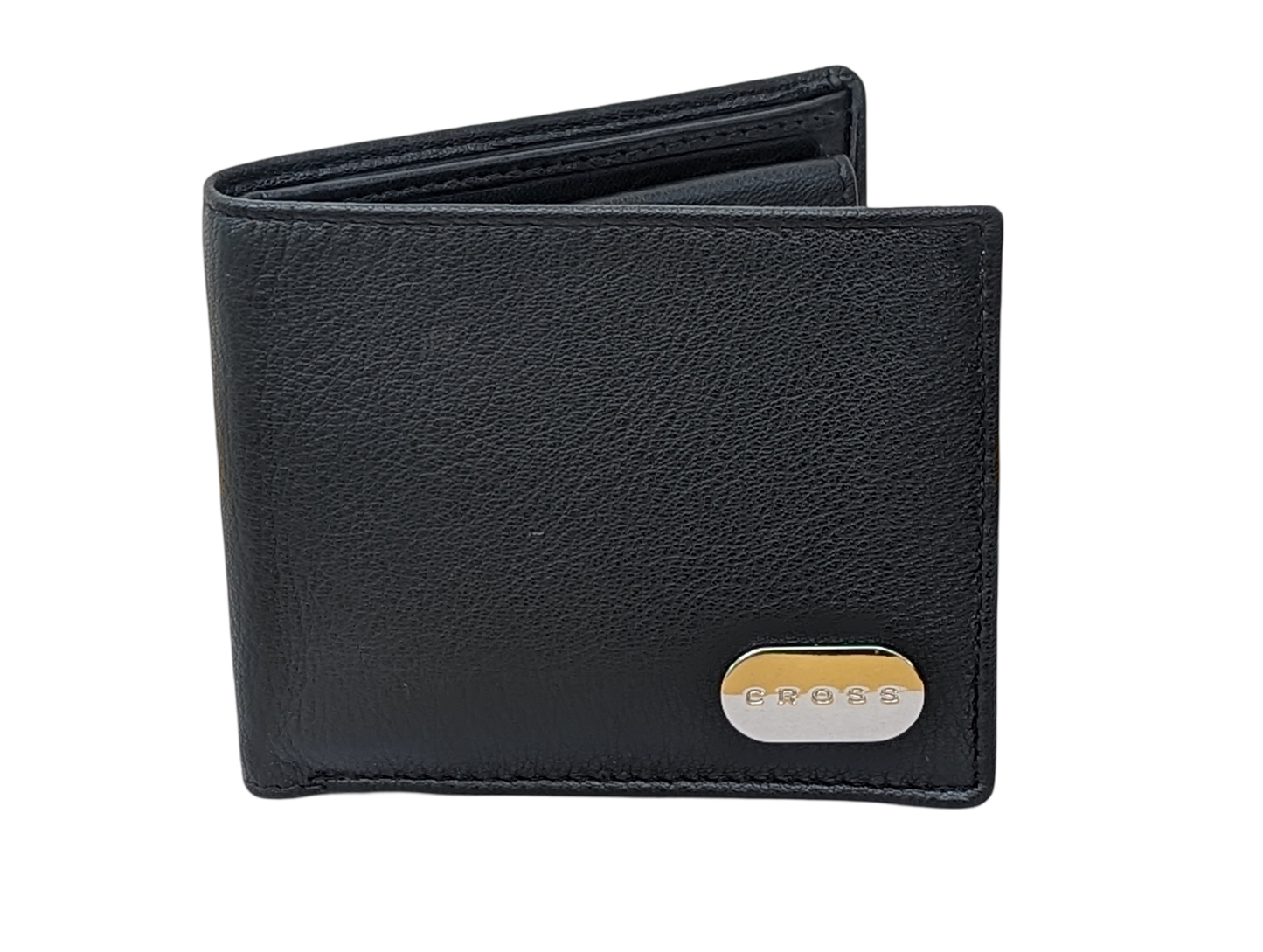 CROSS PREMIUM BLACK LEATHER WALLET AND CARD HOLDER