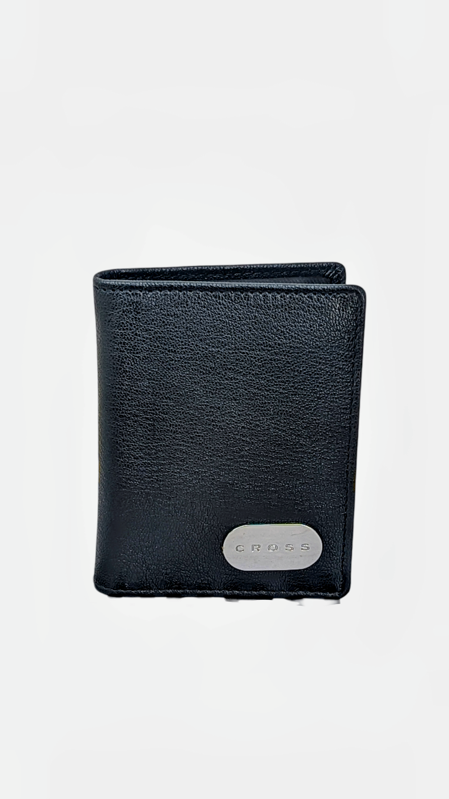 CROSS PREMIUM BLACK LEATHER WALLET AND CARD HOLDER