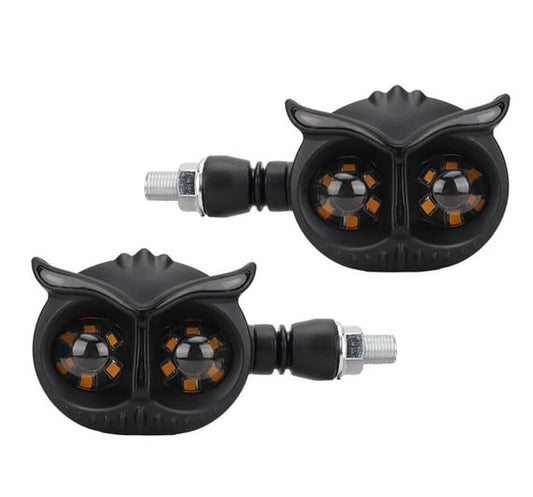 Owl Indicator with 3 Colour LED light and Universal indicator for all bike models