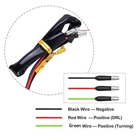 Owl Indicator with 3 Colour LED light and Universal indicator for all bike models